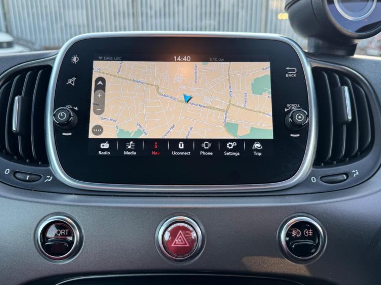 2018 Abarth 595 1.4 T-Jet Turismo Euro 6 3dr HATCHBACK Petrol Manual