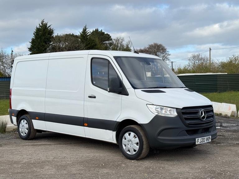 2020 Mercedes-Benz Sprinter 314CDI 140BHP LOW ROOF LWB VAN L2H1 NO VAT  PANEL VAN Diesel Manual