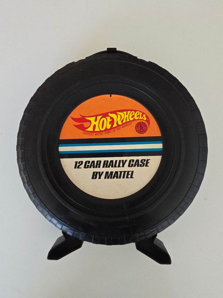 1970s Vintage Rare Hotwheels 12 Car Rally Case by Mattel ( Just Case no cars)