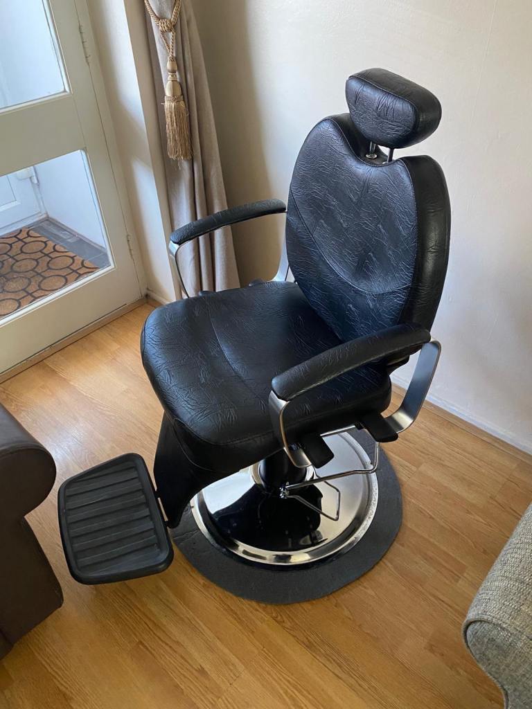 Barber, hairdresser, beauty salon chair 