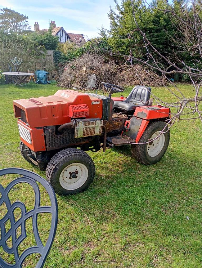 Hako garden tractor