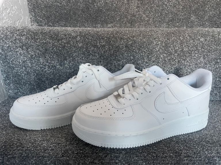 Nike Air Force 1 – Triple White – UK 10 (New)