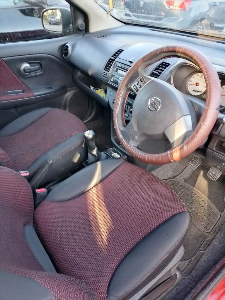 NISSAN NOTE ACENTA RED 