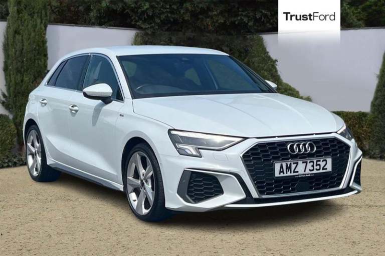 2023 Audi A3 30 TFSI S Line 5dr S Tronic - HEATED SEATS, REVERSING CAMERA, CARPLAY - TAK Hatchbac...