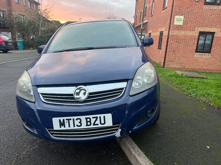 Vauxhall, ZAFIRA, MPV, 2013, Manual, 1686 (cc), 5 doors