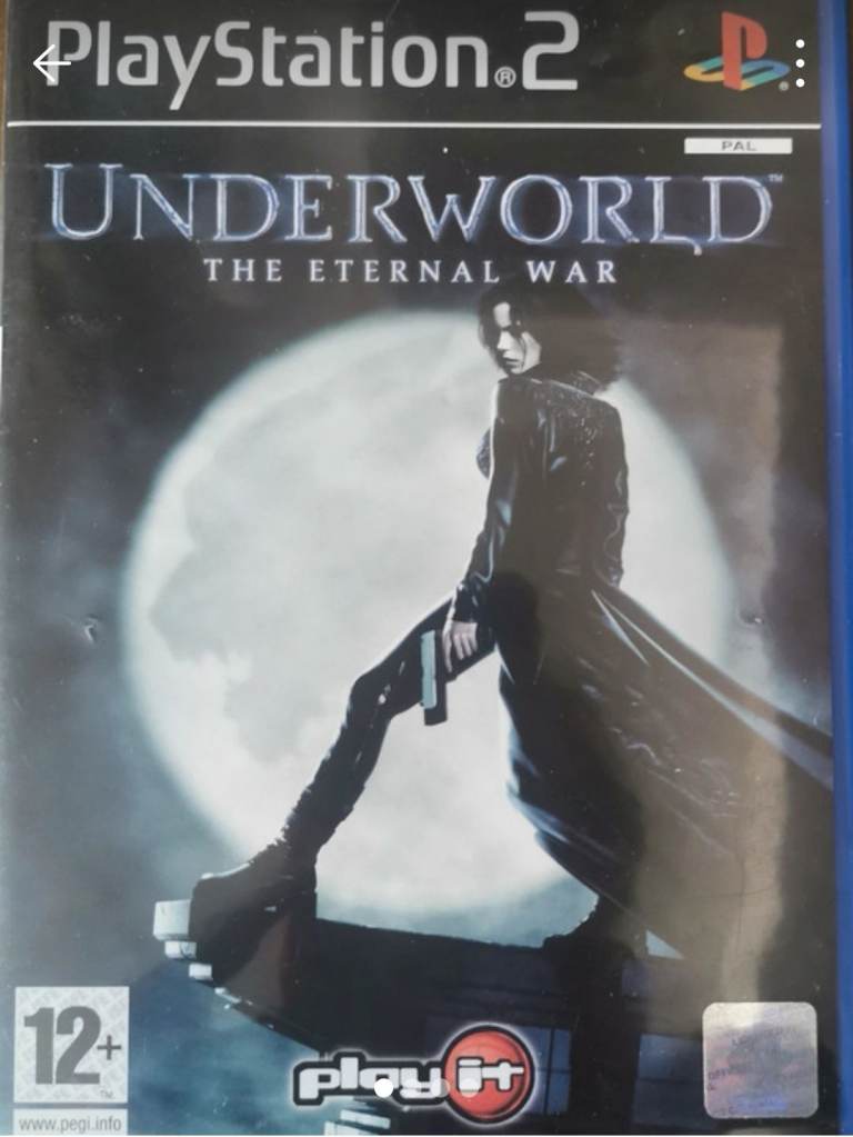PS2 Underworld - The Eternal War Complete With Manual