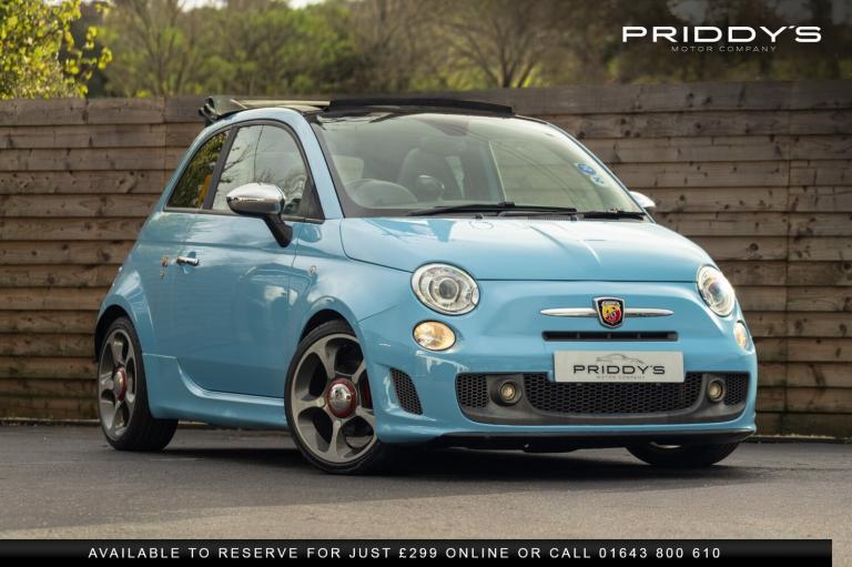 ABARTH 595C 1.4 T-Jet Competizione - One owner, baby blue, open-top mischief -
