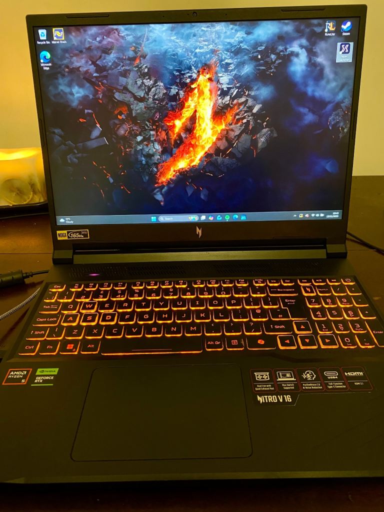 image for Acer Nitro v16 RTX 4050 16” gaming laptop