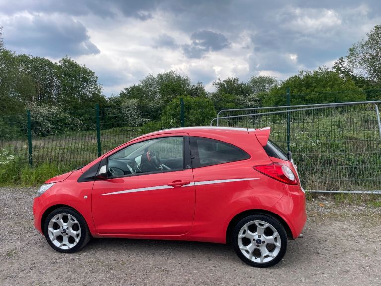 FORD KA 1.2 GRAND PRIX S/S 11 REG RED 3 DOOR GENUINE 66146 MOT JUNE 14TH 2026 TAX £35 LOW INSURNACE