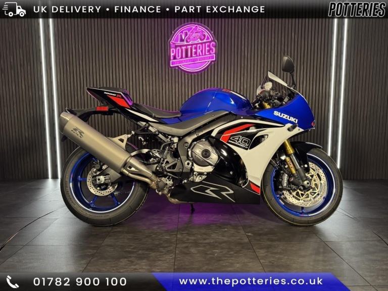 SUZUKI GSX-R1000 40th ANNIVERSARY *BIKES ARRIVE END OF THE MONTH!*