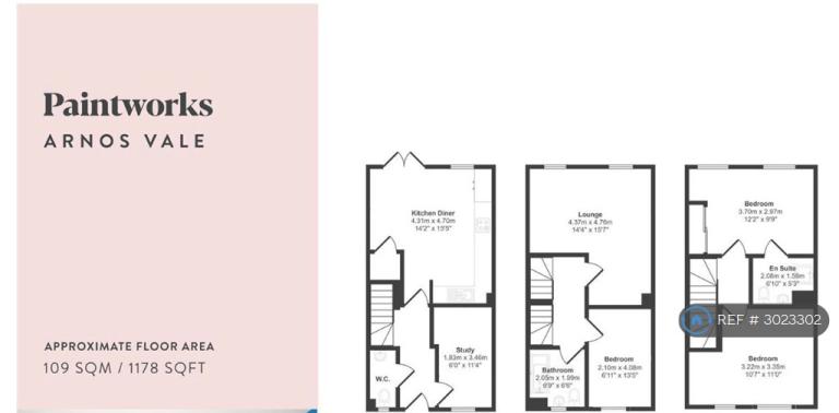 4 bedroom house in Paintworks, Arnos Vale, Bristol, BS4 (4 bed) (#3023302)