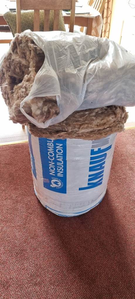 Knauf Loft Insulation half roll and a bit extra 155mm thickness