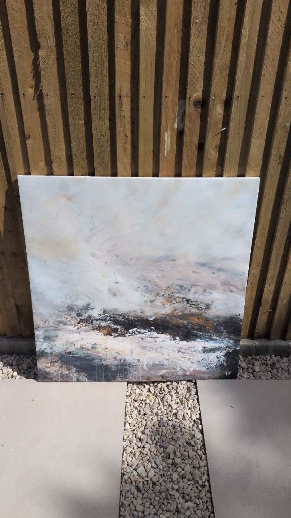 Lovely Abstract Painting on Canvas