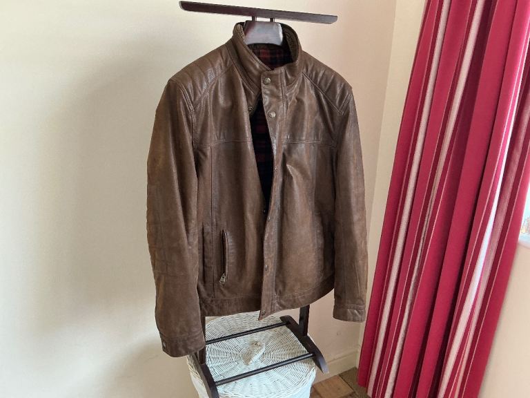 Leather Gents Flying Jacket
