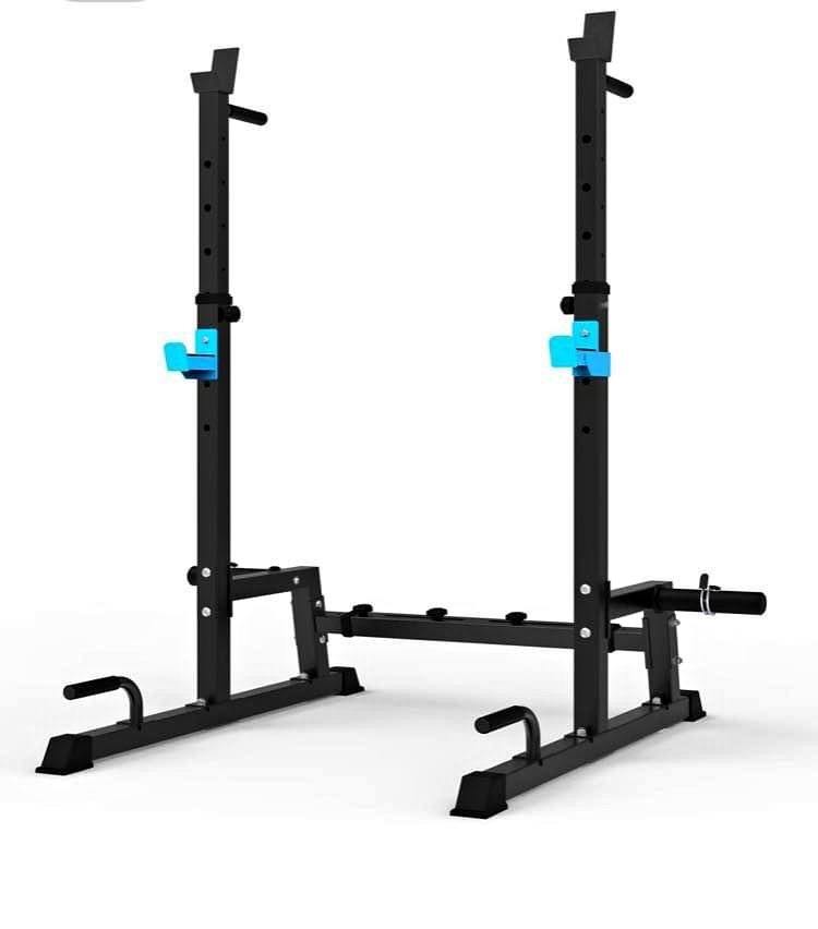 squat rack, dip staion, bar holder (exercise, fitness, gym)