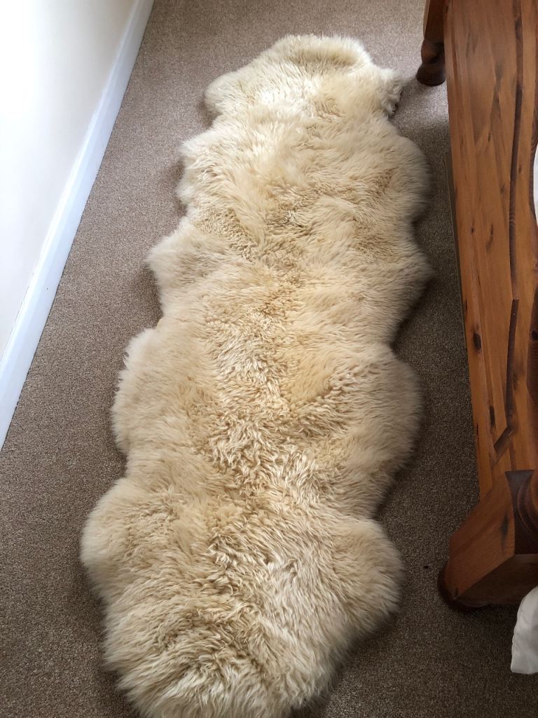 Beautiful Double Sheepskin Rug 