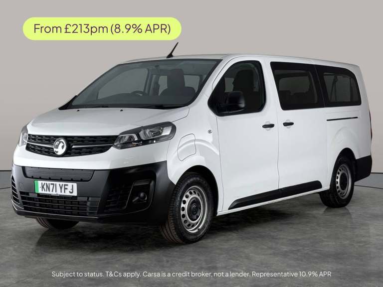 2022 Vauxhall Vivaro Life 50kWh Combi MPV 5dr Electric Auto LWB (9 Seat, 11kW Charger) (136 ps) -...