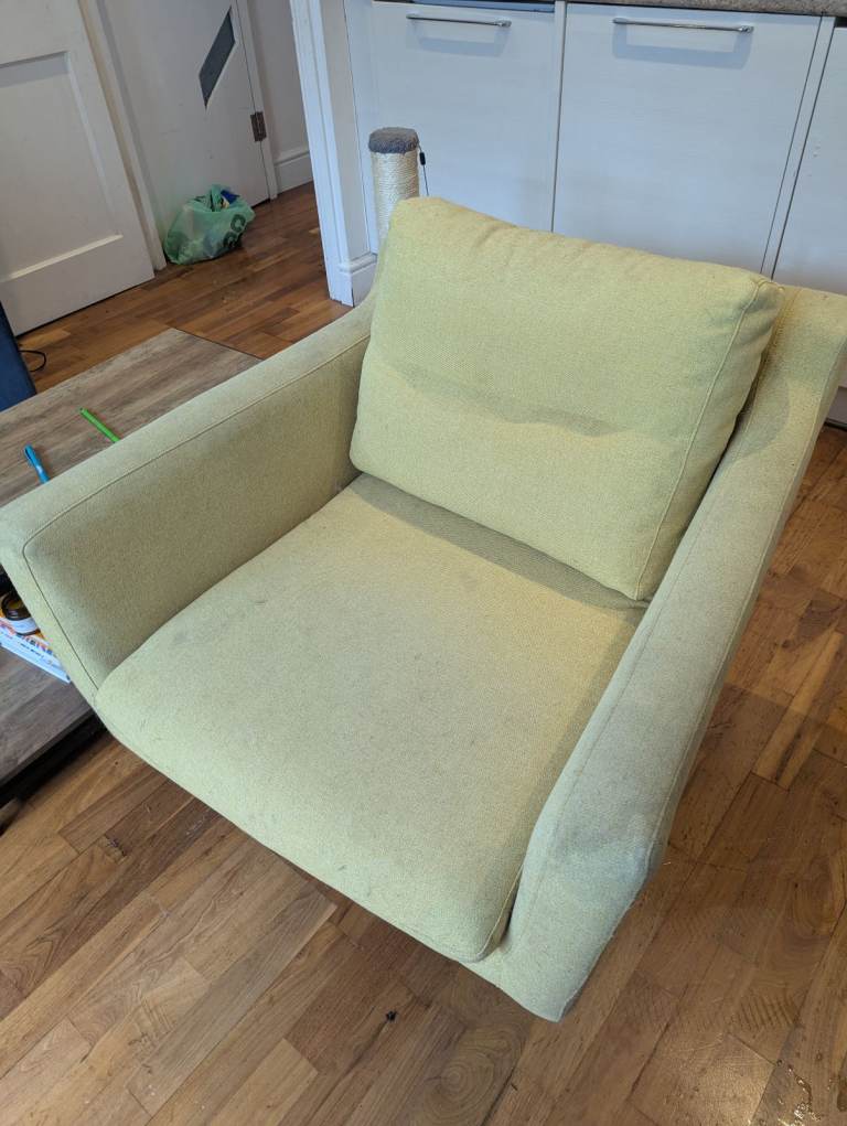 Yellow MADE armchair 