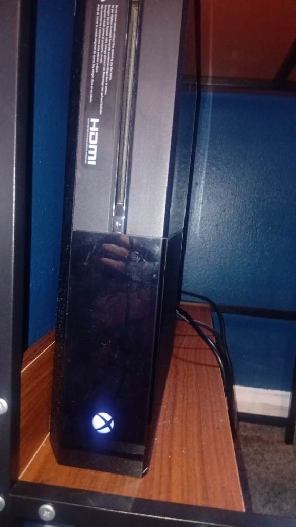 Xbox One Console with Clear Light-Up Controller