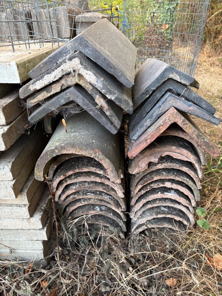 Used Roof Ridge Tiles