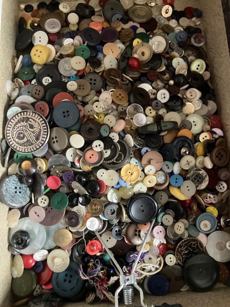 Free A4 box of buttons