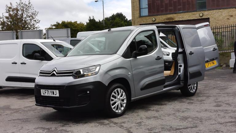 2022 Citroen Berlingo 1000 ENTERPRISE PRO L1 SWB IN GREY WITH AIR CONDITIONING,PARKING SENSORS,6 ...