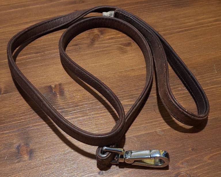 Leather Dog Lead by Wainright's