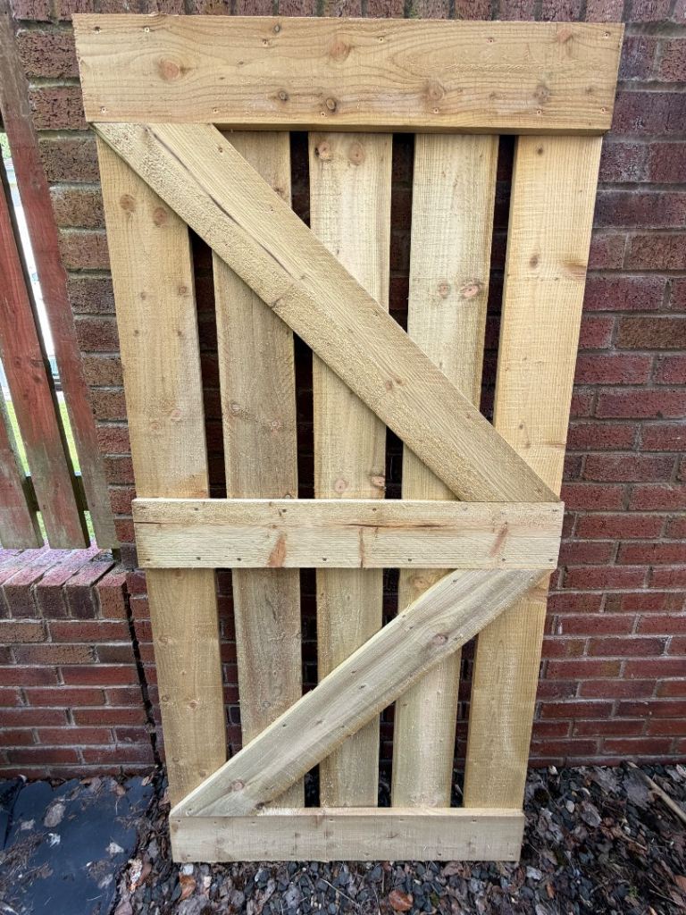 Handmade Heavy Duty Garden Gate – 1.8m x 0.9m