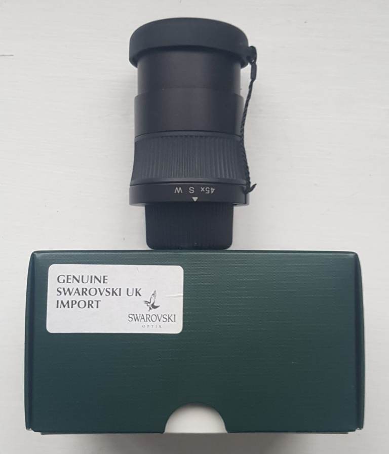 Swarovski 45x SW Wide-angle Eyepiece for ATS STS ATM STM 65 80 HD Spotting Scope - Mint