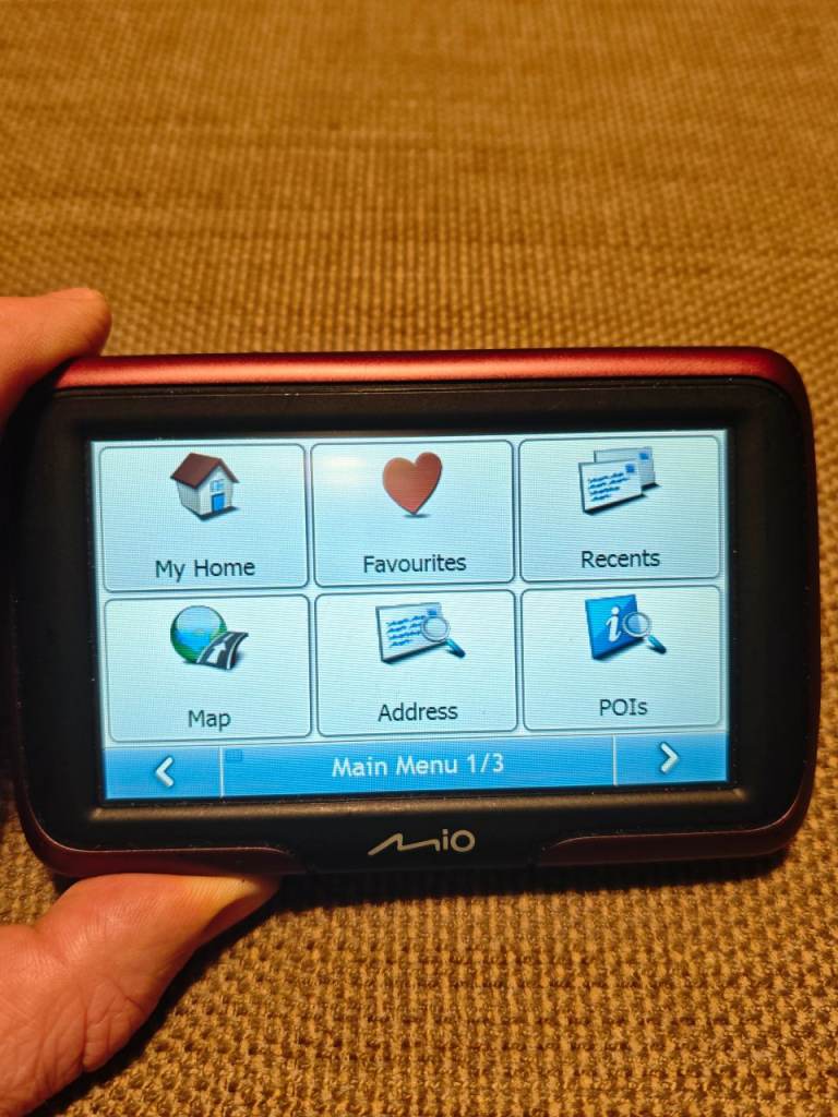 Sat Nav Mio Navman M400