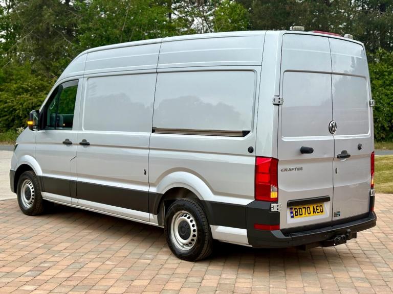 Vw Volkswagen Crafter / MAN L2 H3 Mwb Van **Silver / Workshop / Fitters Van**