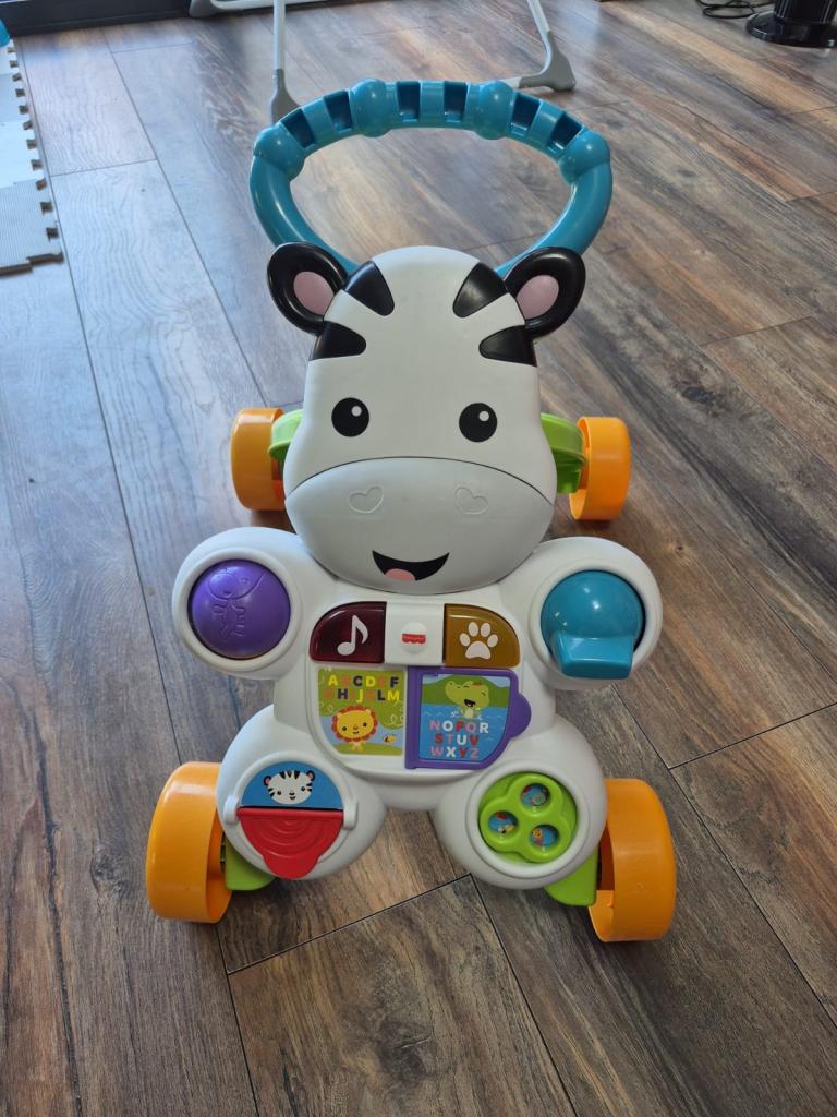 Fisher-Price Zebra Baby Walker – barely used