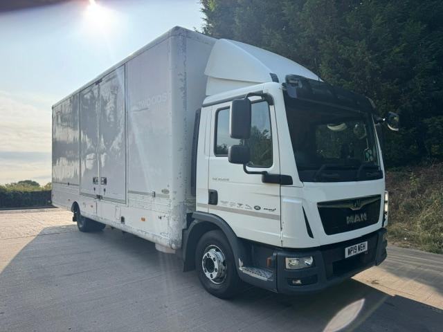 2019 MAN TGL 12.220 E6 J&J conversions covered car transporter winch side doors
