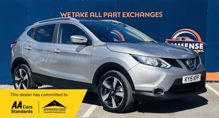 2015 Nissan Qashqai 1.5 dCi n-tec+ SUV 5dr Diesel Manual 2WD Euro 5 (s/s) (110 ps) HATCHBACK Dies...
