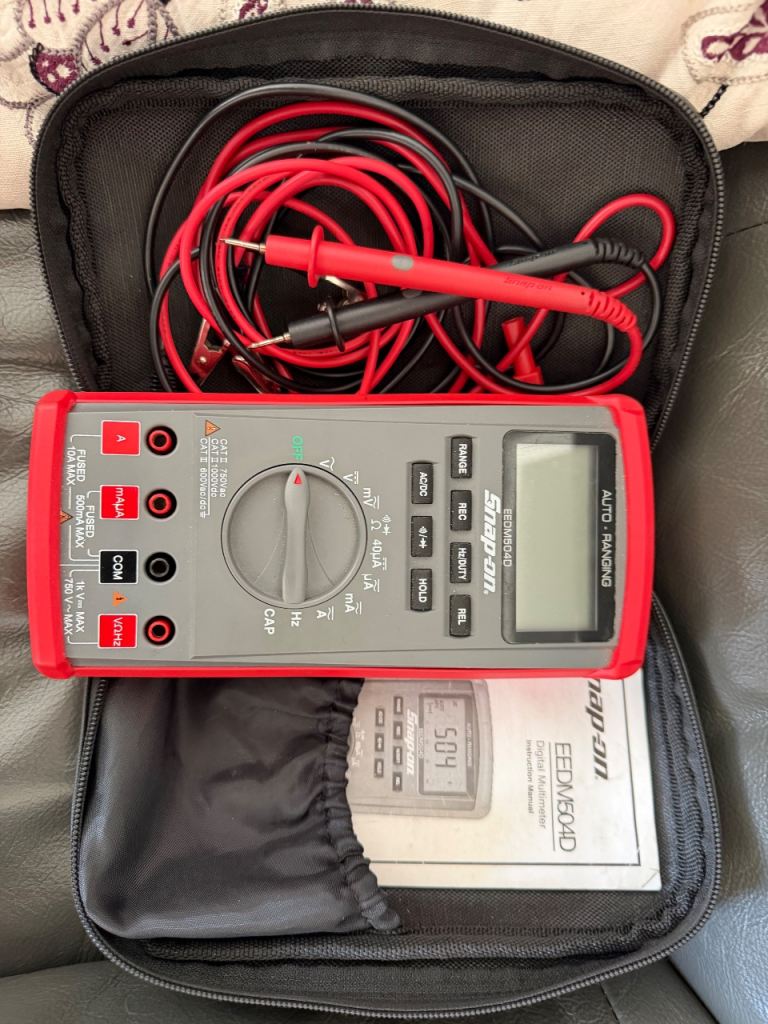 Snap-On EEDM504D Auto Ranging MultiMeter Tester