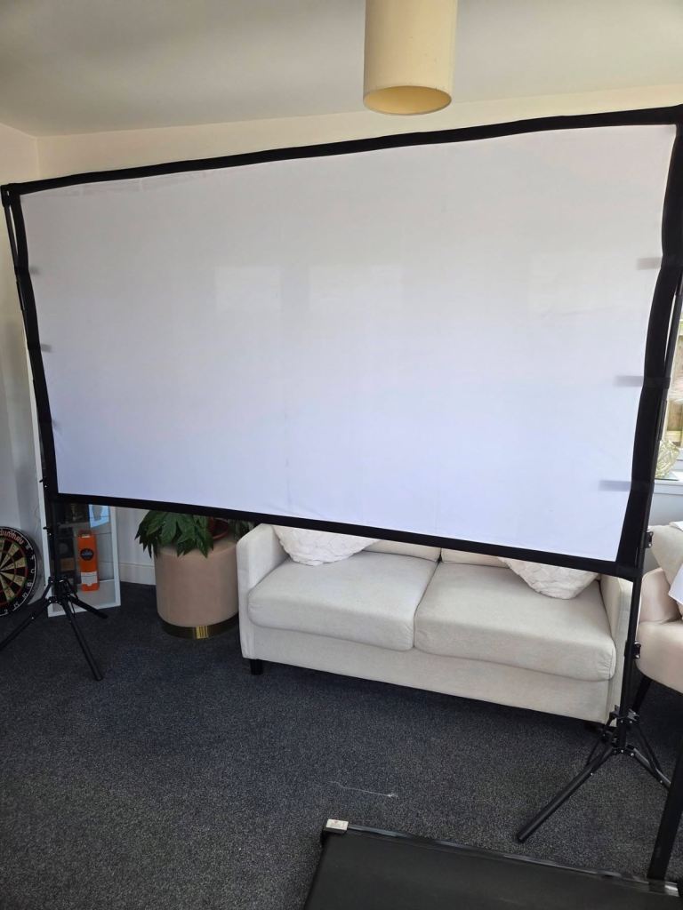 CineMaster Portable Projector with Tripod and 100 inch Screen