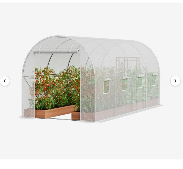 Polytunnel 14.6x6.4x6.3 ft