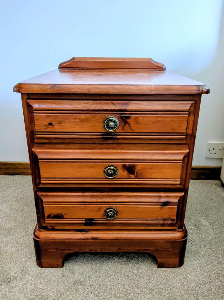 two bedside tables