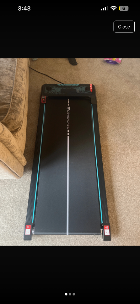 Treadmill pad 