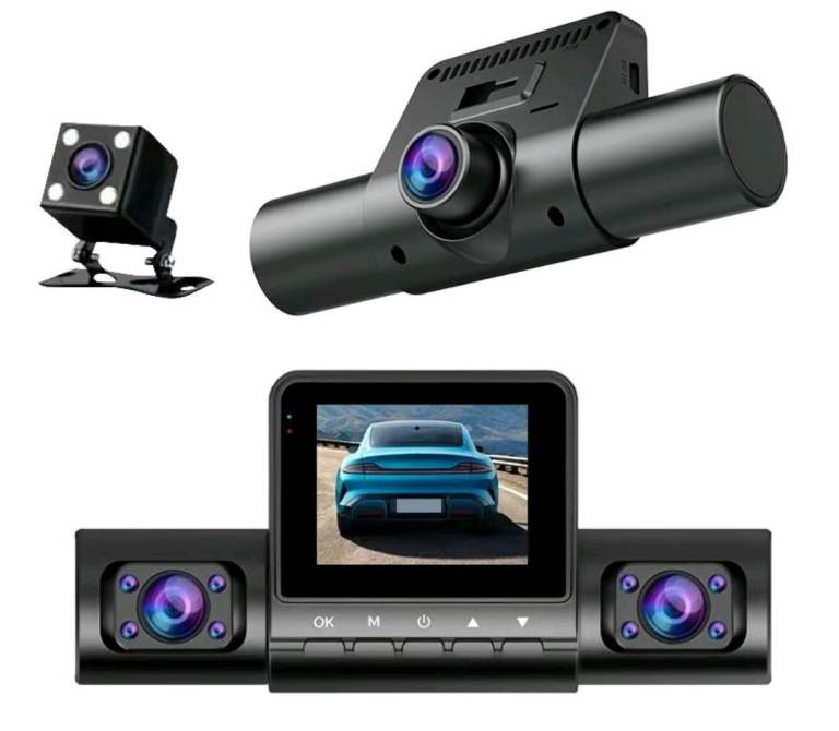 4-channel 1080p HD car driving recorder