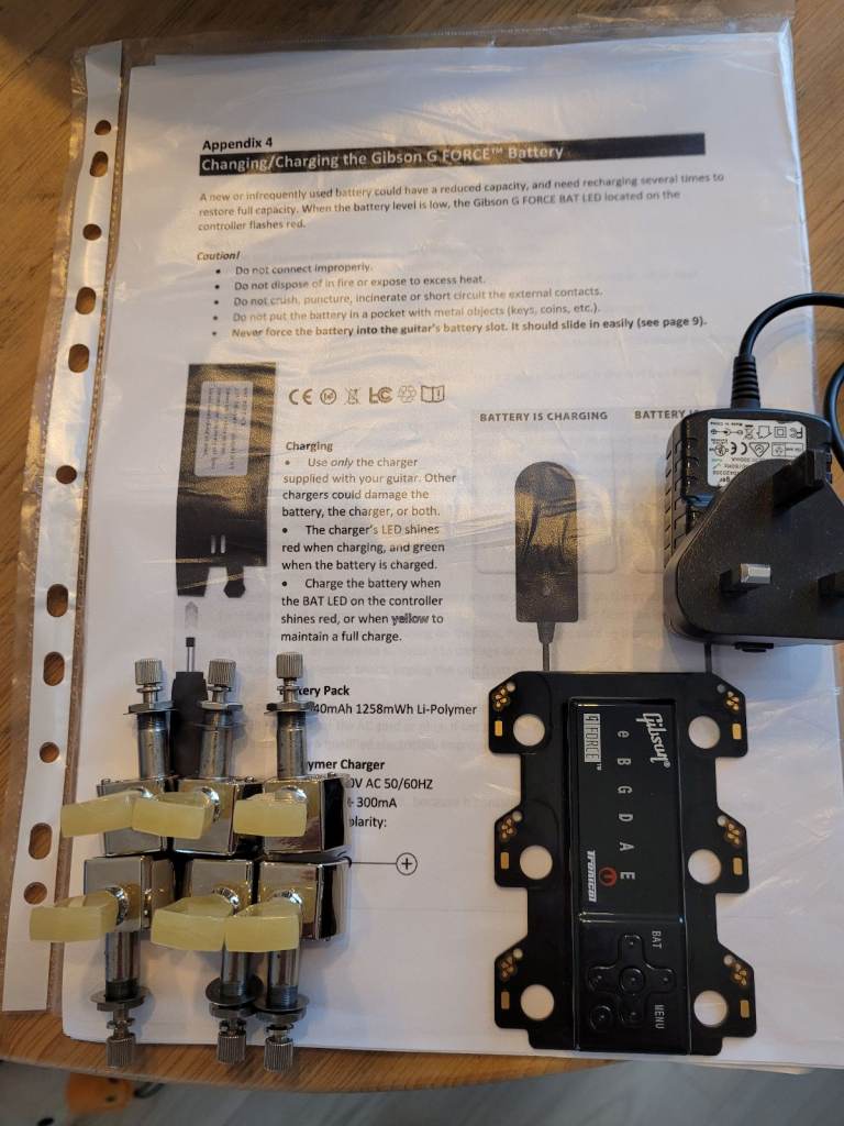 Gibson GForce tuners 