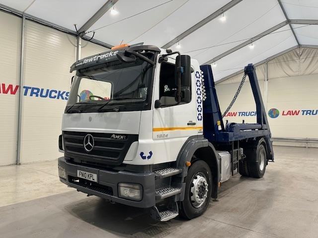Mercedes Axor 1824 Day Cab Skip Loader