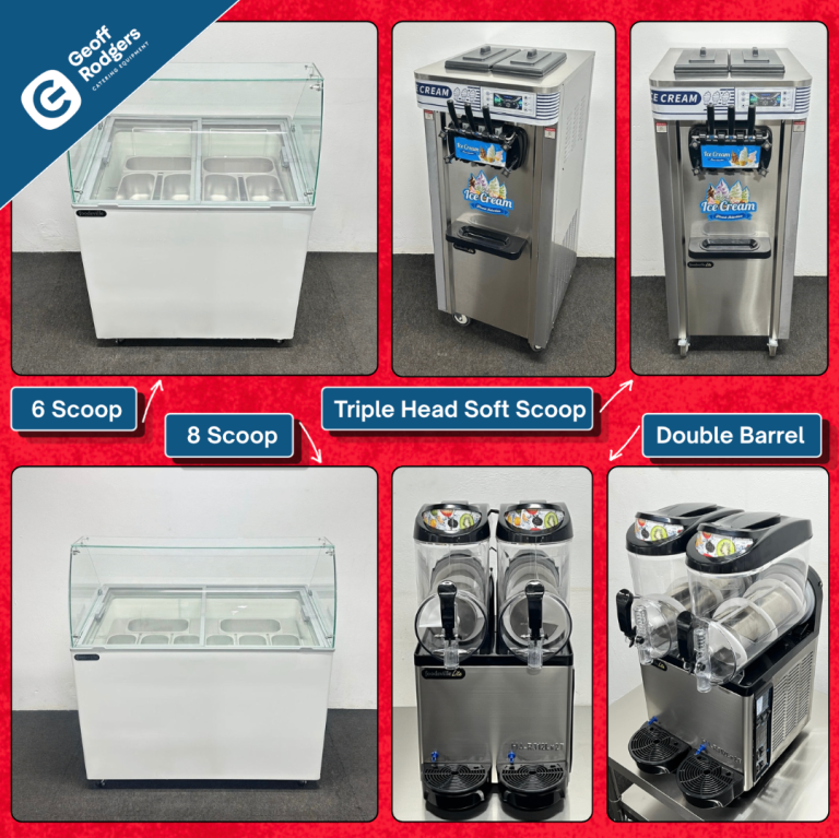 Commercial Ice Cream Machines/Displays/Slush Machines - In Stock NOW!