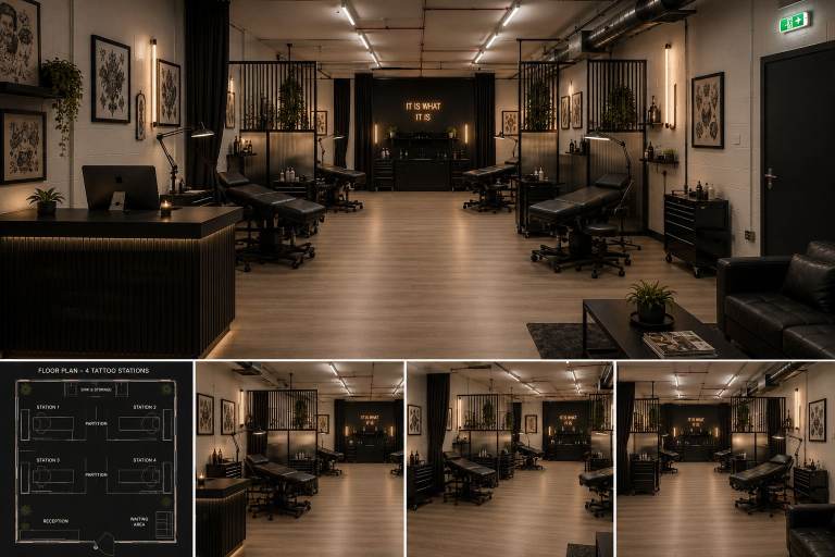 Tattoo chairs to rent