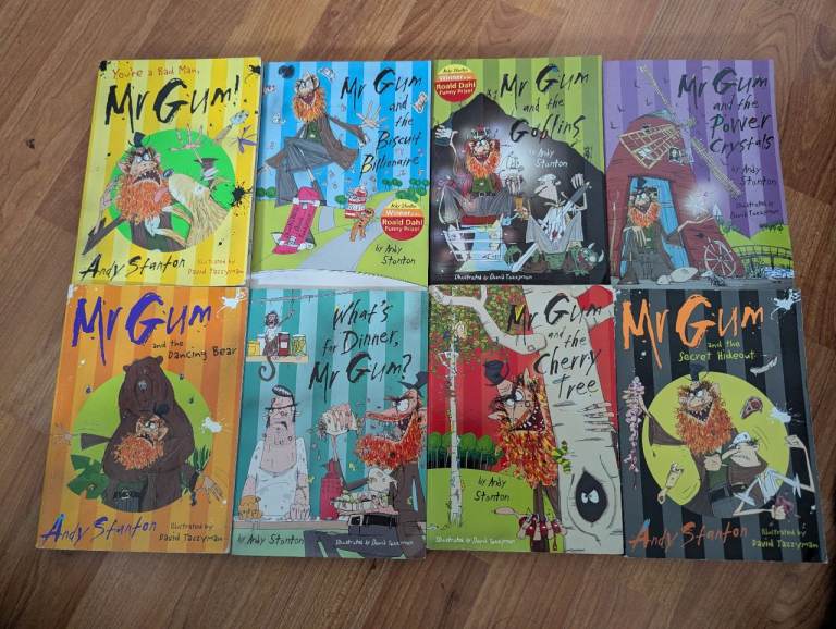 8 Mr gum children's books 