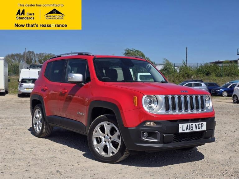 2016 Jeep Renegade 2.0 MultiJetII Limited SUV 5dr Diesel Auto 4WD Euro 6 (s/s) (140 ps) SUV Diese...