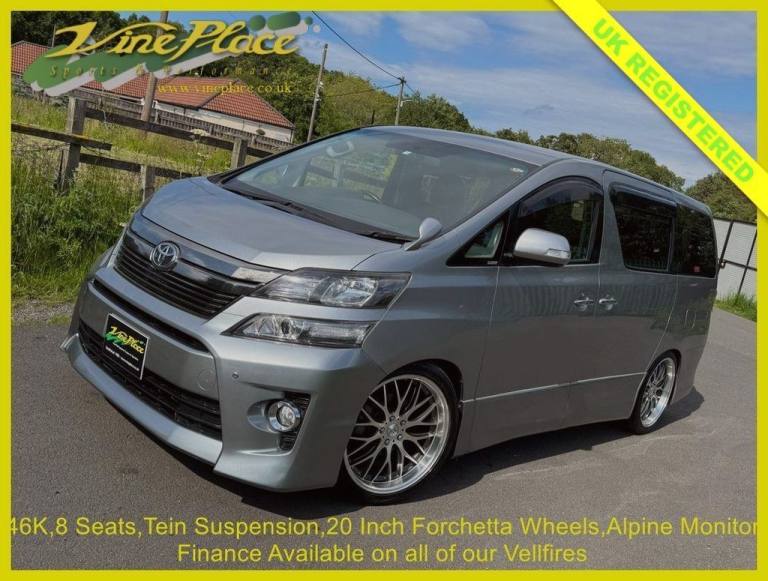 2025 Toyota Vellfire 2.4Z, 8 Seats, Auto MPV PETROL Automatic