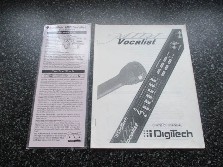 GUITAR/VOCALIST ENTERTAINER GEAR