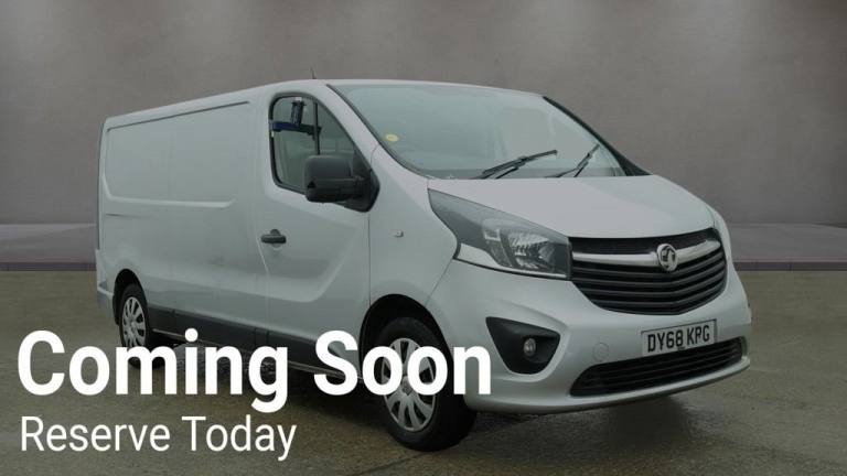 2018 68 VAUXHALL VIVARO 1.6 CDTI 2900 SPORTIVE LWB NO VAT VAN  L2 H1 EURO 6 (120