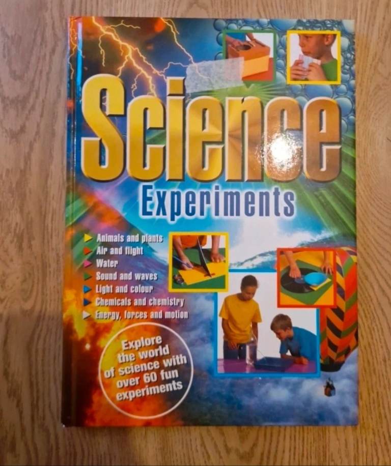 Science experiment book